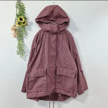 COS 코스 핑크 여성용 마운틴 후드티