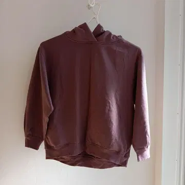 후드 부착 트레이닝복 L 사이즈 퍼플 GLOBAL WORK