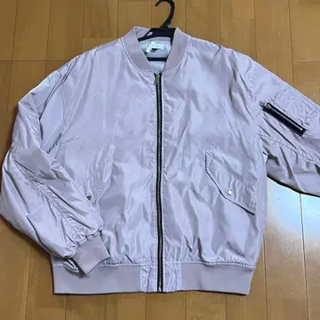 새상품! 더스티 핑크 MA-1 돌먼형 L