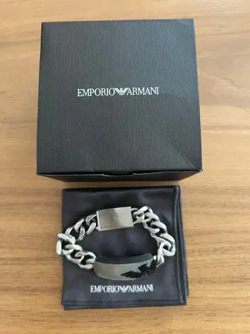 EMPORIO ARMANI 체인 팔찌