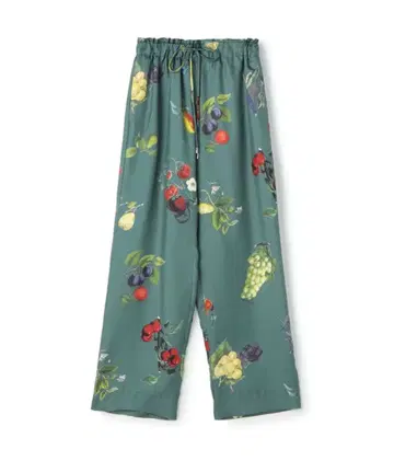 [미사용 새상품] 실크 트윌 HARVEST 세미 와이드 팬츠 XS