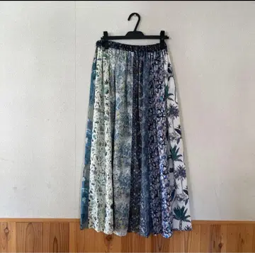 세일! 핸드메이드 리버티 패치워크 개더 스커트