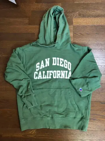 좋은 배색! Champion 빈티지 후드티 M