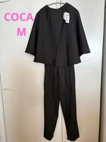 [택 포함] 새상품 COCA 블랙 캐주얼 포멀 셋업