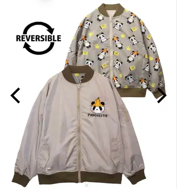 PANDIESTA 리버서블 자켓 베이지