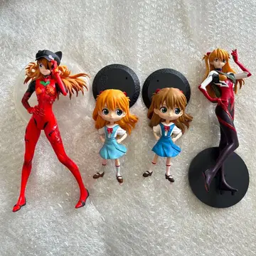 에반게리온 아스카 피규어 4종 세트