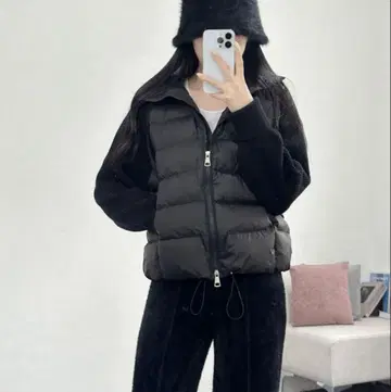 한국 니트 다운 (BLACK)