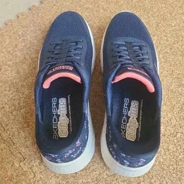 SKECHERS GOwalk 슬립온 네이비