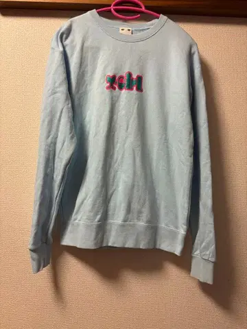 X-girl 스카이블루 트레이닝복 상의