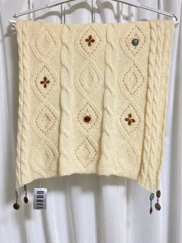 대만 브랜드 케이블 짜임 스톨 무릎담요