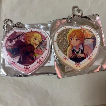 발렌타인 유동 액체 아크릴 키링 나즈나