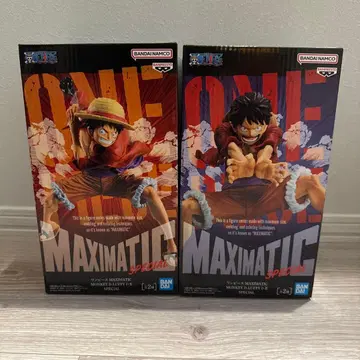[미개봉 새상품] 원피스 MAXIMATIC 몽키 D 루피 2체 세트
