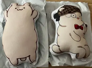 타카하시 리에 리에타카 온라인 복권 파카판판 쿠션 2종 세트