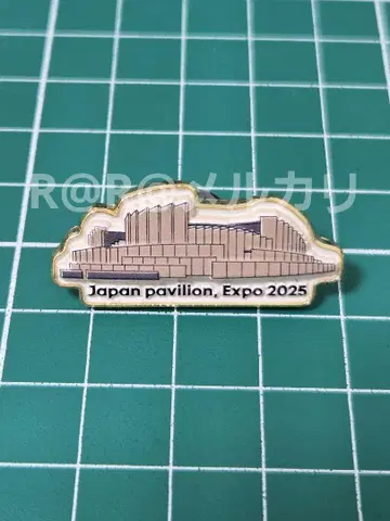 만박 EXPO2025 일본관 핀 배지 건물 일본 파빌리온