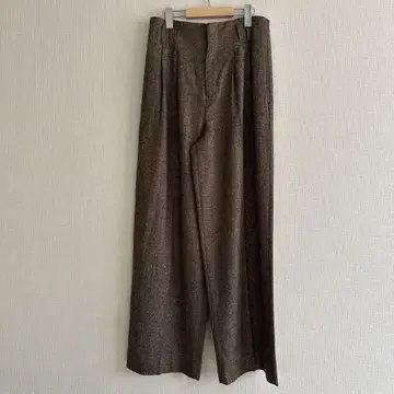 바나나 리퍼블릭 브라운 와이드 팬츠