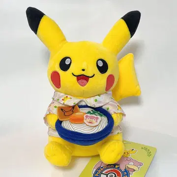 포켓몬 봉제 인형 우동 피카츄 포켓몬 센터 카가와 한정판