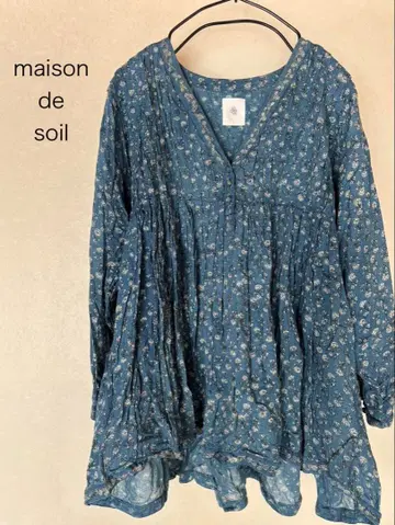 메종드소일 maisondesoil 블라우스 튜닉