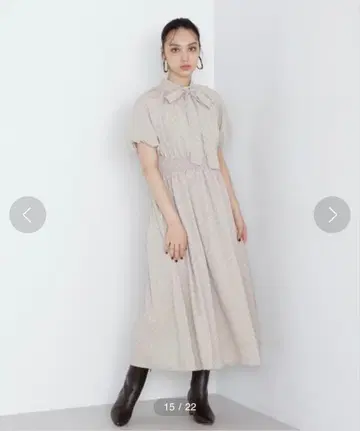 빈티지 라이크 프린트 원피스 (natural beauty basic)