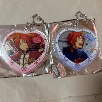 발렌타인 유사 아크링 키링 레오