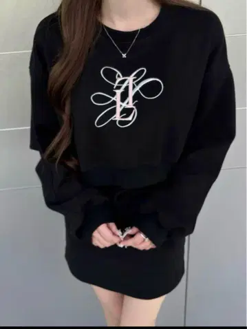 lumignon 루미뇽 LL 로고 스웨트 세트업