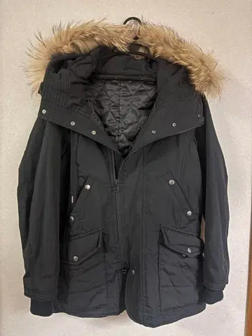 TK 하프 코트 퍼 포함