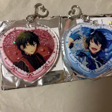 발렌타인 유사 아크릴 키링 미카