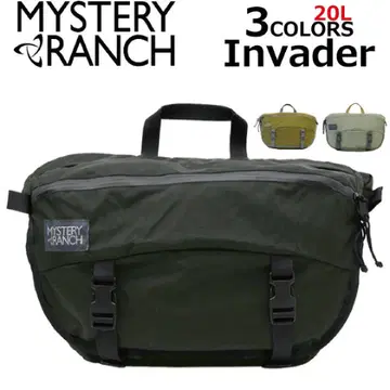 MYSTERY RANCH 미스터리 랜치 INVADER 메신저 블랙