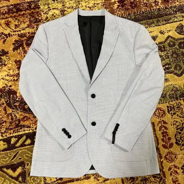 [ 미사용 새상품 ] H&M 남성용 라이트 그레이 테일러드 자켓