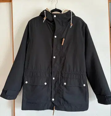 블랙 보아 안쪽 마운틴 후드티 LL 사이즈