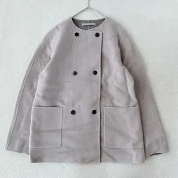 최근 띠어리 럭스 22AW 캐시미어 리버 코트 더블 페이스 L