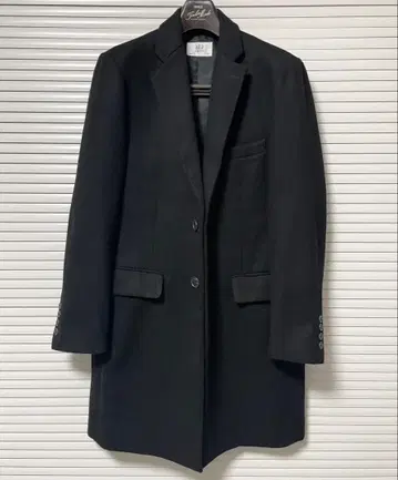 [새상품급] 417 EDIFICE 체스터 코트 2버튼 블랙 S사이즈