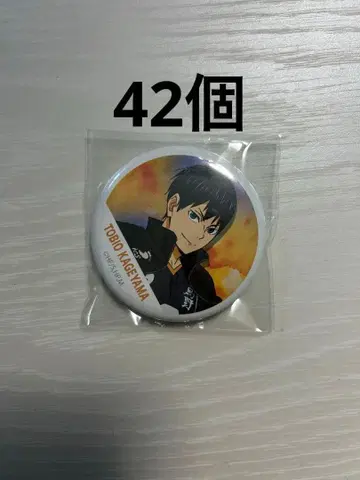 카게야마 토비오 캔뱃지 현수막