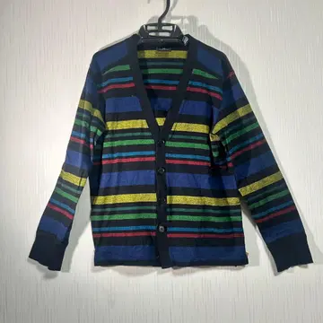 Paul Smith 가디건 인기 멀티 컬러 디자인 넉넉한 L 사이즈