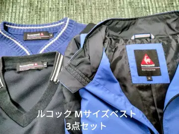 르꼬끄 M 사이즈 베스트 3세트 르꼬끄 골프 의류