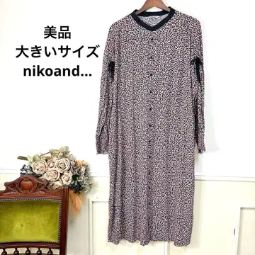 새상품급 빅 사이즈 nikoand - 플라워 원피스