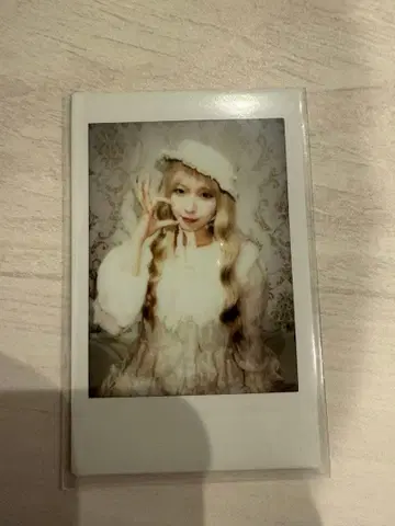 sweet steady 시오카와 리세 생일 폴라로이드