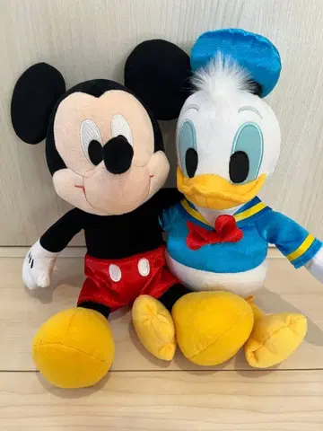미키마우스 도널드 덕 봉제 인형 세트