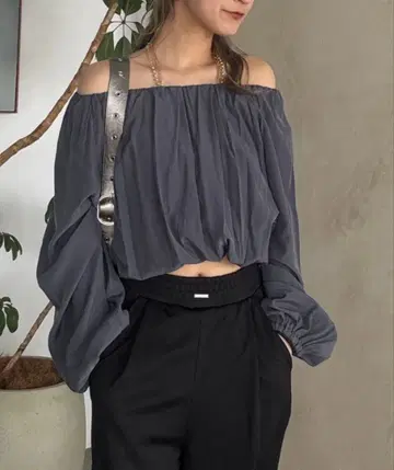 2WAY 벌룬 블라우스