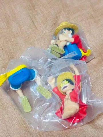 원피스 기다림 가샤폰 루피 A&B 2개 세트