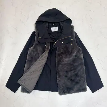 컨디션 최상 마운틴 후드티 오파크 클립 퍼 베스트 포함