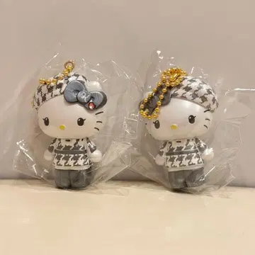 헬로키티 흑백 걸리시 시크릿 마스코트 참