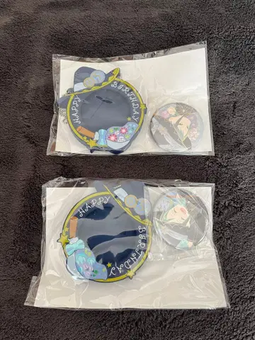 [ 오류 교환 완료 ] 트위스테 블루 벌스데이 캔뱃지 제이드 프로이드