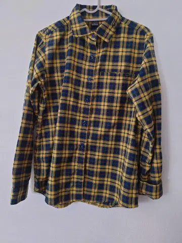 mont-bell 체크 무늬 긴팔 셔츠 L 사이즈