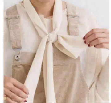 IENA 이에나 보타이 블라우스