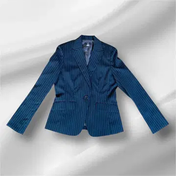 팬츠 수트 9호 네이비 계열 스트라이프