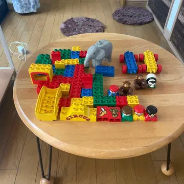 Duplo 기린 아저씨 바구니 2389 블록 세트 레트로 LEGO