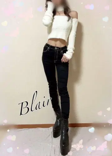 당일 발송! GYDA 하이웨스트 원 워시 스키니 팬츠 블랙