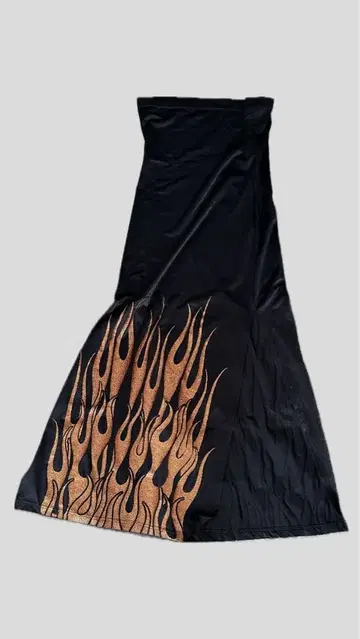 [ 레어 ] MOSQUITOHEAD 프레임 패턴 스커트 블랙 x 골드