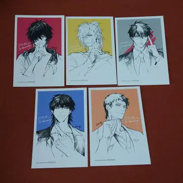 슬로우 데미지 엽서 5장