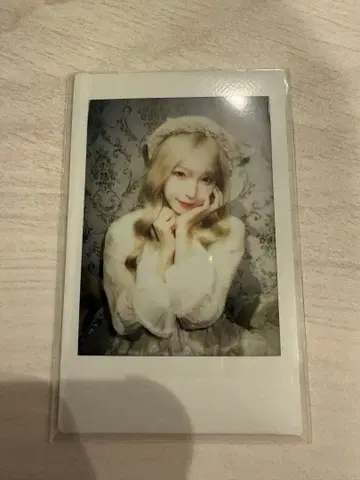 sweet steady 시오카와 리세 생일 폴라로이드